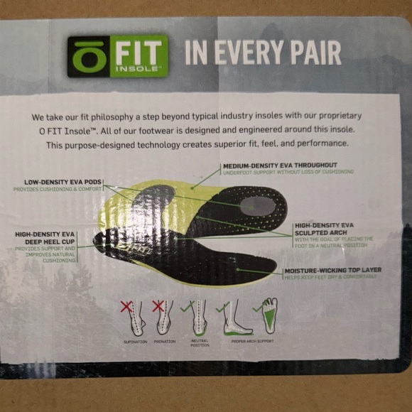 NWB Oboz Sapphire Mid B-Dry Waterproof Hiking Shoes in Huckleberry Size 7.5 - Picture 9 of 10